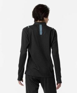 MIZUNO ◆◆メール便発送 【特価】 ＜ミズノ＞ ドライエアロフローハーフジップシャツ(メンズ) 32MAA554 (09) トレーニング