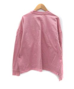 ユーエスポロアッスン U.S. POLO ASSN. カットソー 長袖 クルーネック ロゴ刺繍 L ピンク /SY21 メンズ