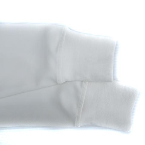 NANO universe ナノユニバース nano カットソー 長袖 ラウンドネック F 白 ホワイト /SM21 メンズ - 画像 (2)