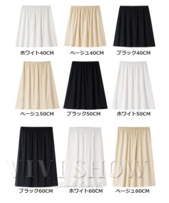 ペチパンツ レース レディース ショート ペチコート キュロット ペチパン フレアパンツ ストレッチ 透けない インナー パンツ ショートパン
