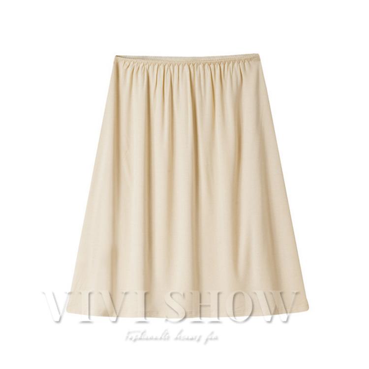 ペチパンツ レース レディース ショート ペチコート キュロット ペチパン フレアパンツ ストレッチ 透けない インナー パンツ ショートパン - 画像 (7)