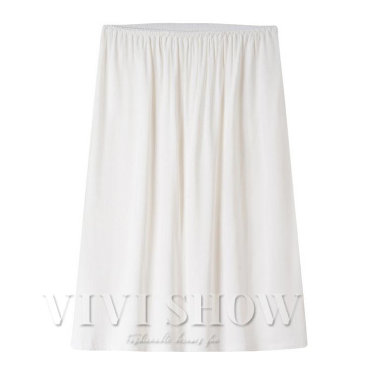 ペチパンツ レース レディース ショート ペチコート キュロット ペチパン フレアパンツ ストレッチ 透けない インナー パンツ ショートパン - 画像 (9)