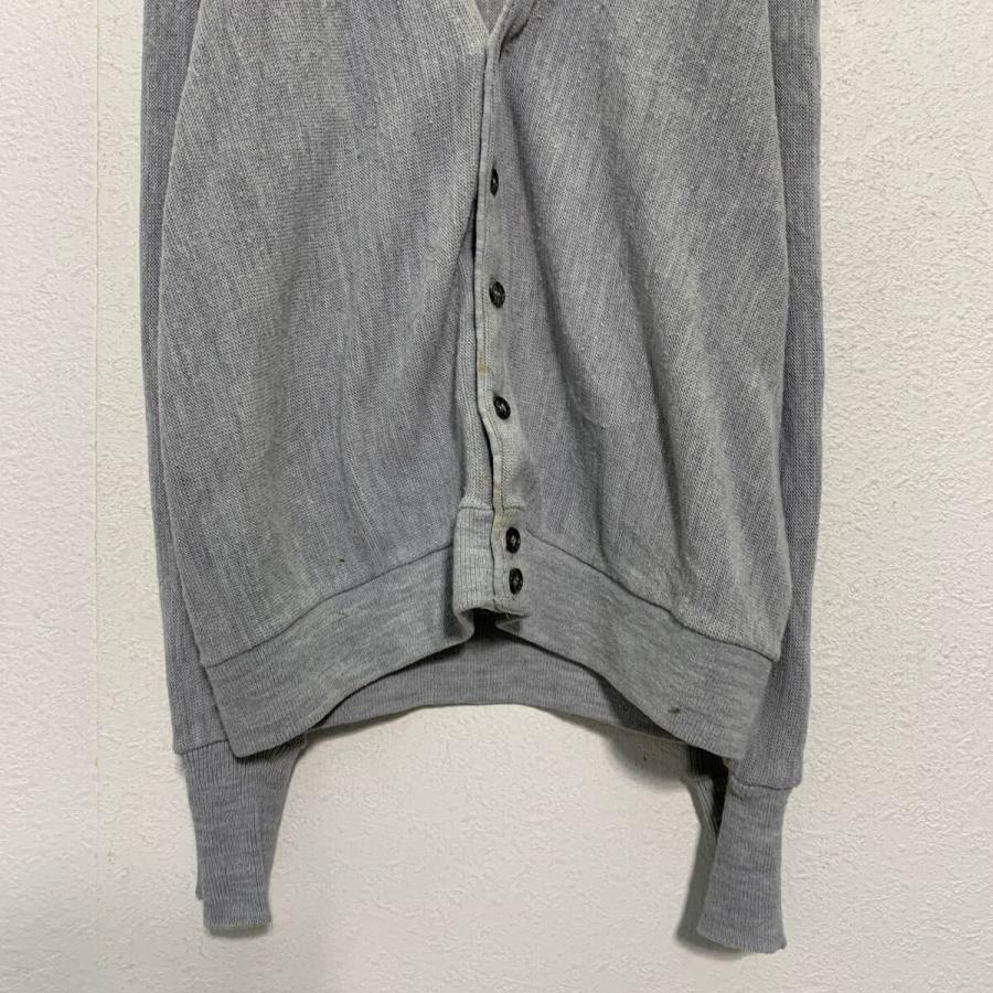 ニット セーター カーディガン XL〜 ライトグレー ビッグサイズ 古着卸 アメリカ仕入 a608-6364 - 画像 (2)