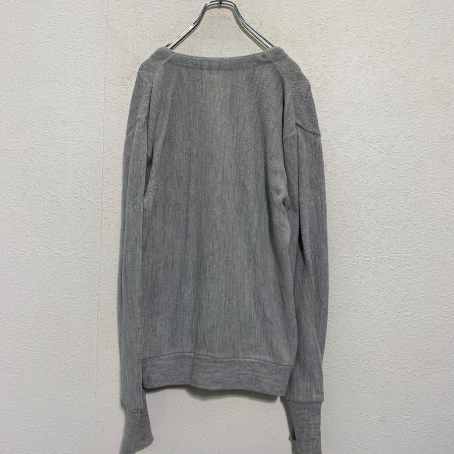 ニット セーター カーディガン XL〜 ライトグレー ビッグサイズ 古着卸 アメリカ仕入 a608-6364 - 画像 (5)