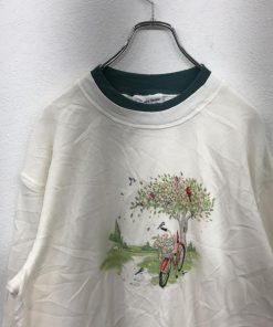 Country Store スウェットトレーナーLサイズ レディース アイボリー 古着卸 アメリカ仕入 t2112-4187