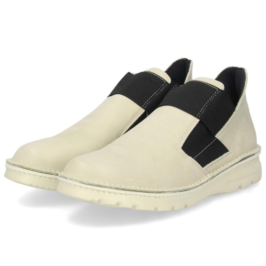 Parade スリッポン レディース 疲れにくい はっ水 本革 幅広 ゆったり 日本製 コンフォートシューズ 4E 軽量 靴 ブラック 黒 キャメル アイボリー 7307 パレード - 画像 (2)