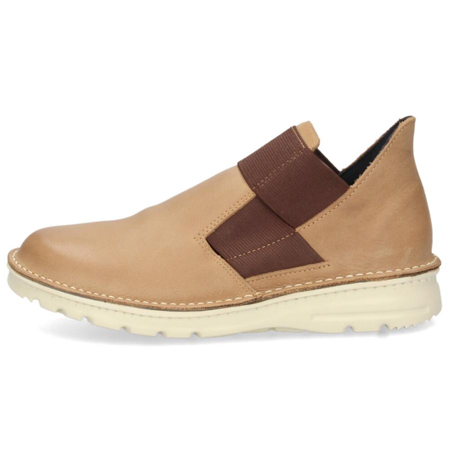 Parade スリッポン レディース 疲れにくい はっ水 本革 幅広 ゆったり 日本製 コンフォートシューズ 4E 軽量 靴 ブラック 黒 キャメル アイボリー 7307 パレード - 画像 (8)