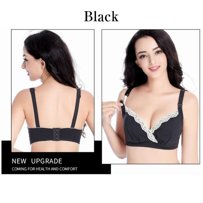 授乳ブラ 2枚組 ブラジャー 授乳 インナー 産前産後 ノンワイヤー マタニティ 下着 メール便 送料無料 - 画像 (5)