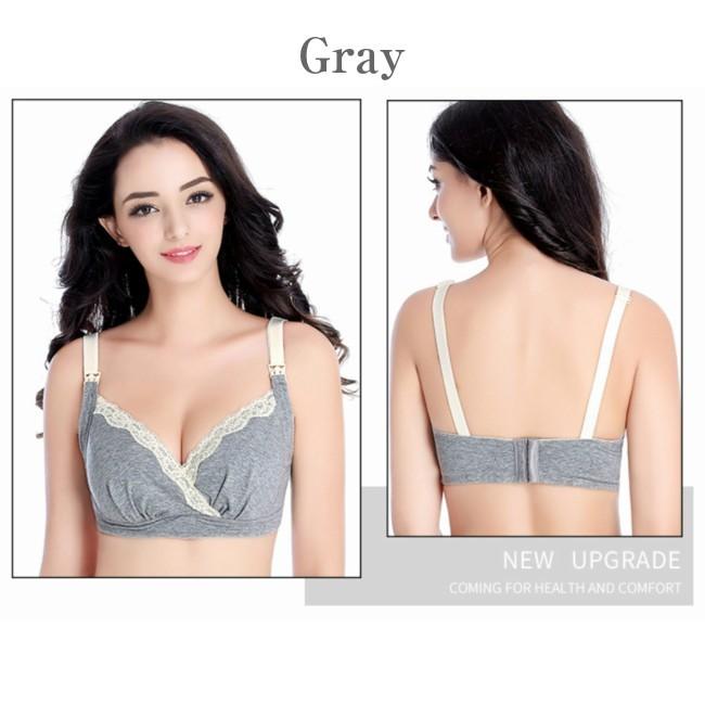 授乳ブラ 2枚組 ブラジャー 授乳 インナー 産前産後 ノンワイヤー マタニティ 下着 メール便 送料無料 - 画像 (6)