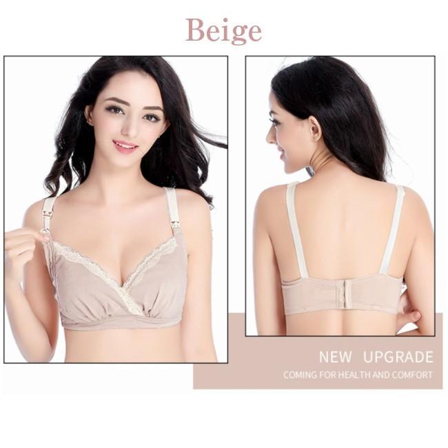授乳ブラ 2枚組 ブラジャー 授乳 インナー 産前産後 ノンワイヤー マタニティ 下着 メール便 送料無料 - 画像 (7)