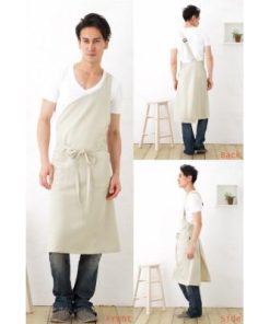 ふるさと納税 さぬき市 メンズワンショルダーエプロン(ブラック)