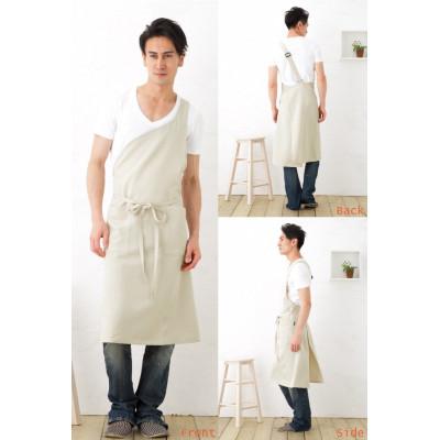 ふるさと納税 さぬき市 メンズワンショルダーエプロン(ブラック)