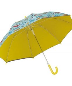 ふるさと納税 奈良市 子供用 晴雨兼用 ジャンプ傘 55cm UBSR3 ディノサウルスジュラシック 日傘 541797