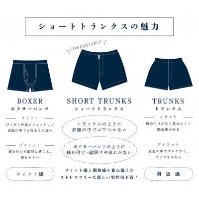 ふるさと納税 豊岡市 ZIVANE 3枚セット XL ショートトランクス 091012 メンズ下着 締め付け感のない - 画像 (2)