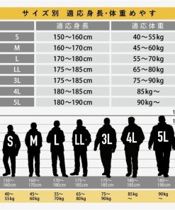 カジメイク 7710 KJレインパーカー [レインウェア 合羽 雨具 耐水圧10000mm] Mサイズ チャコール