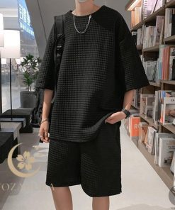 春 上下セット セットアップ Tシャツ ハーフパンツ 半袖 メンズ 夏 ルームウェア 部屋着 ゆったり 快適 無地 薄手 夏用 サマー おしゃれ メンズパジャマ