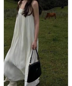 着痩せ きれいめ 重ね着 ノースリーブ キャミワンピース ロングワンピース お洒落 レディース 体型カバー キャミソール ワンピース キレイめ ワンピ