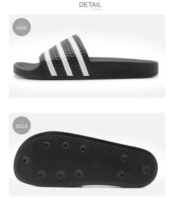 adidas アディダス オリジナルス サンダル メンズ レディース Originals 280647 ブラック 黒 靴 シューズ シャワーサンダル シャワサン スライドサンダル 海 川