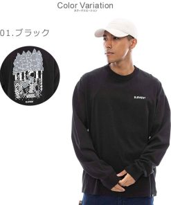 ELEMENT エレメント トレーナー メンズ BF021050 ブラック 黒 ホワイト 白 スウェット スエット プルオーバー スケートボード カジュアル アーティスト コラボ